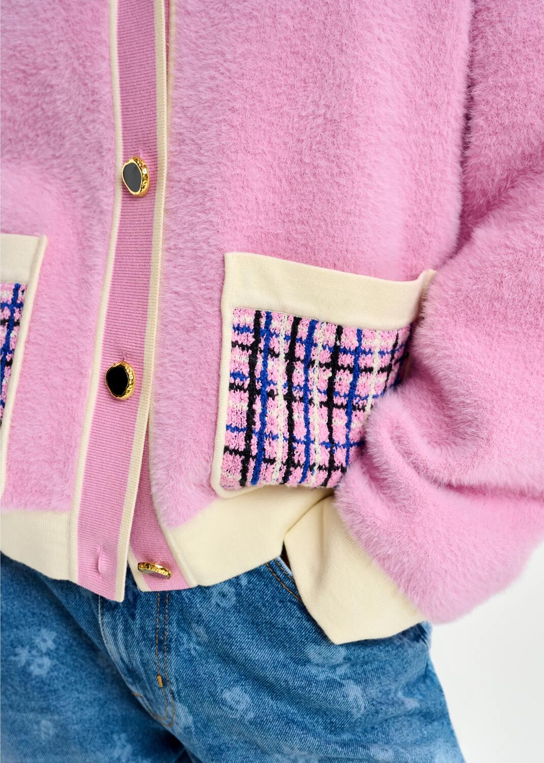 Joilu cardigan - Cotton Candy